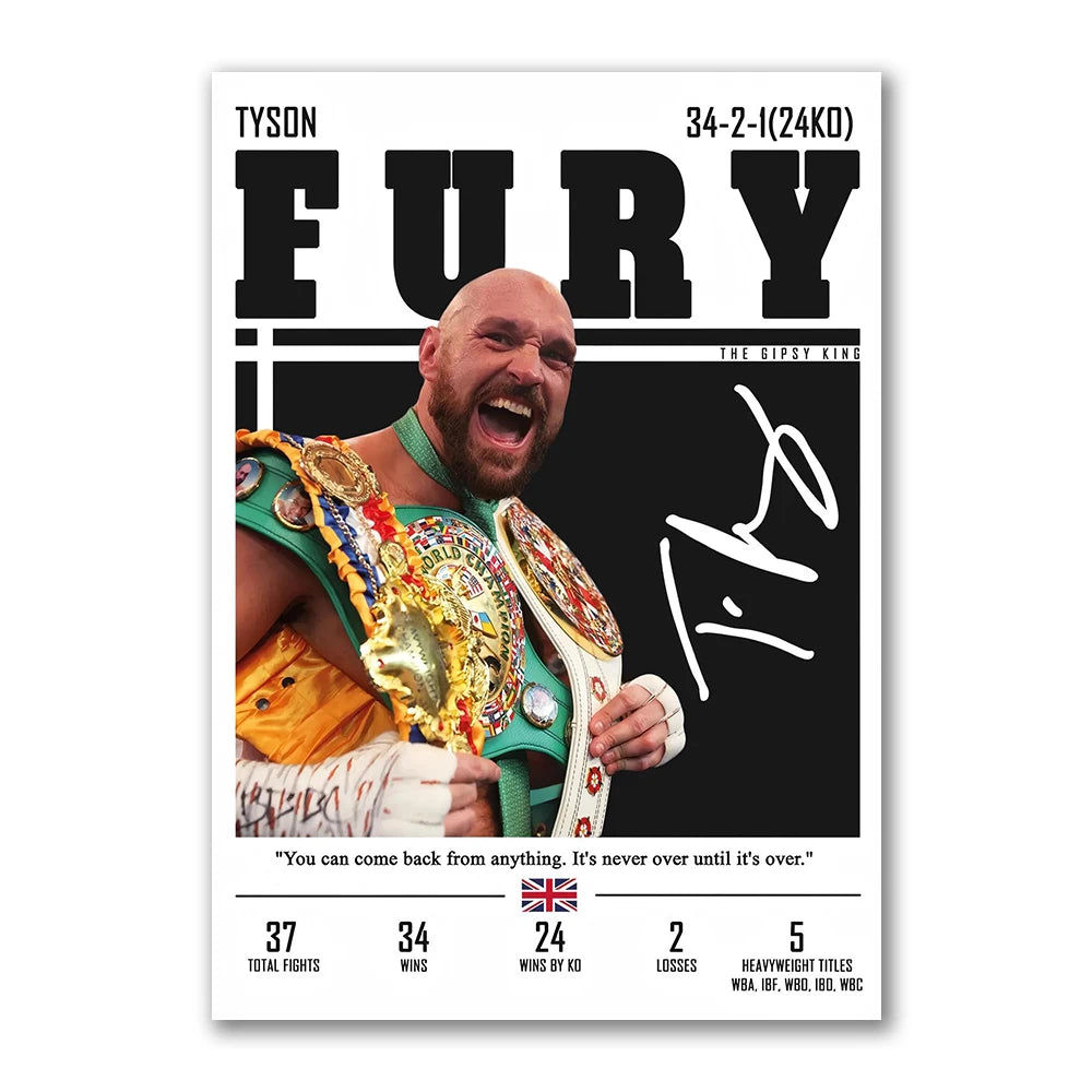 Boxing Legends Canvas Wall Art — Black & White Prints — product image 12