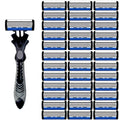 6-Layer Safety Razor — Handle with Blade Refills — product image 12