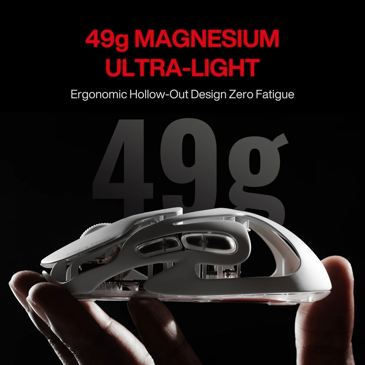 Angry Miao Infinity Wireless Gaming Mouse — PAW3950, Tri-Mode — product image 5