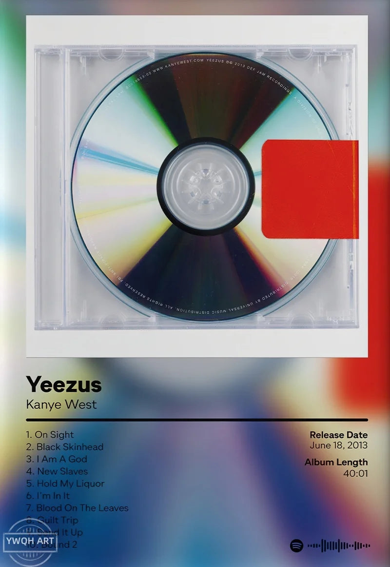 Hip Hop Album Cover Canvas Posters — Unframed Wall Art — product image 29