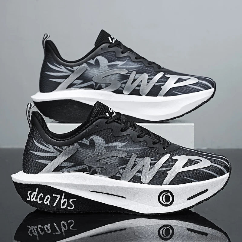 Thick-Sole Running Sneakers