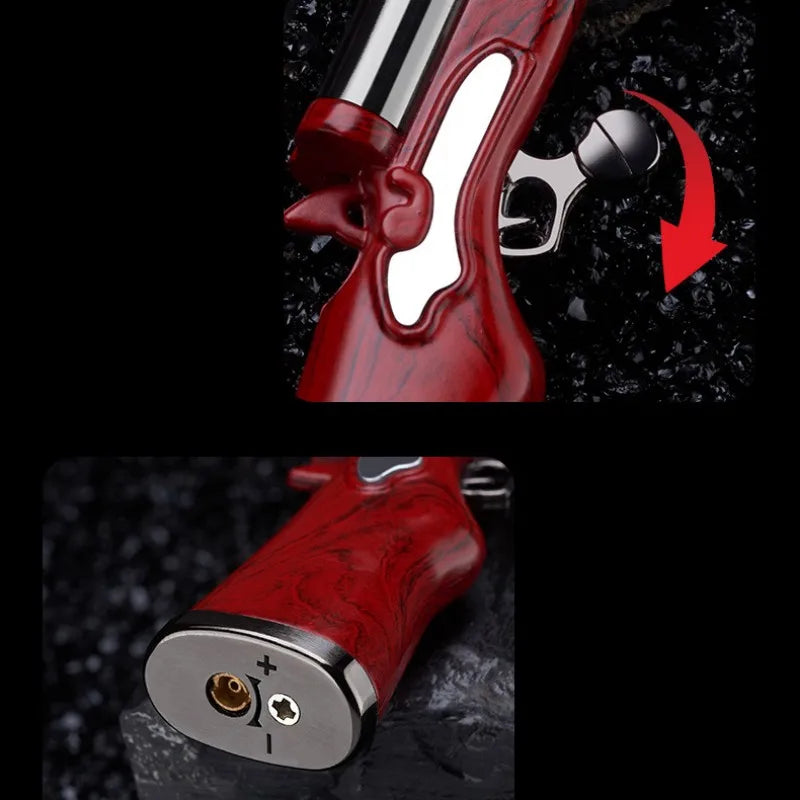 Shotgun Dual Flame Refillable Lighter — product image 4