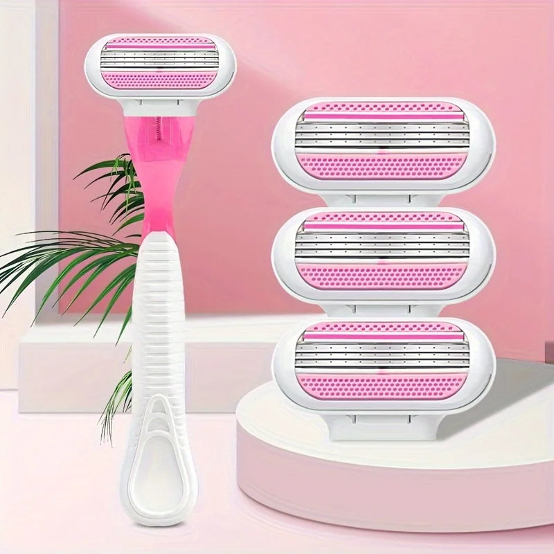 Women's Razor Blade Refills — 3-Layer Heads, 3 to 18 Pack — product image 3