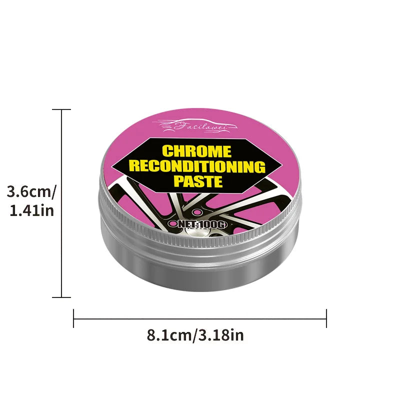 Chrome Polish & Restoration Wax — For Wheels, Exhausts & Trim — product image 5