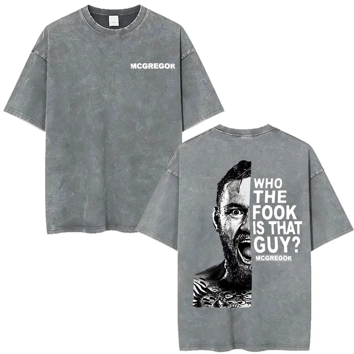 Conor McGregor Washed Vintage T-Shirt — product image 9