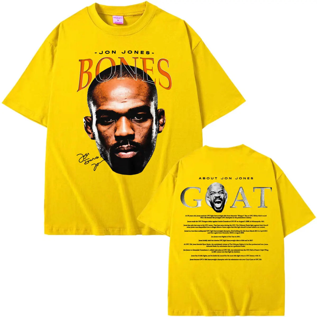 Jon Jones Vintage Wash T-Shirt — product image 3