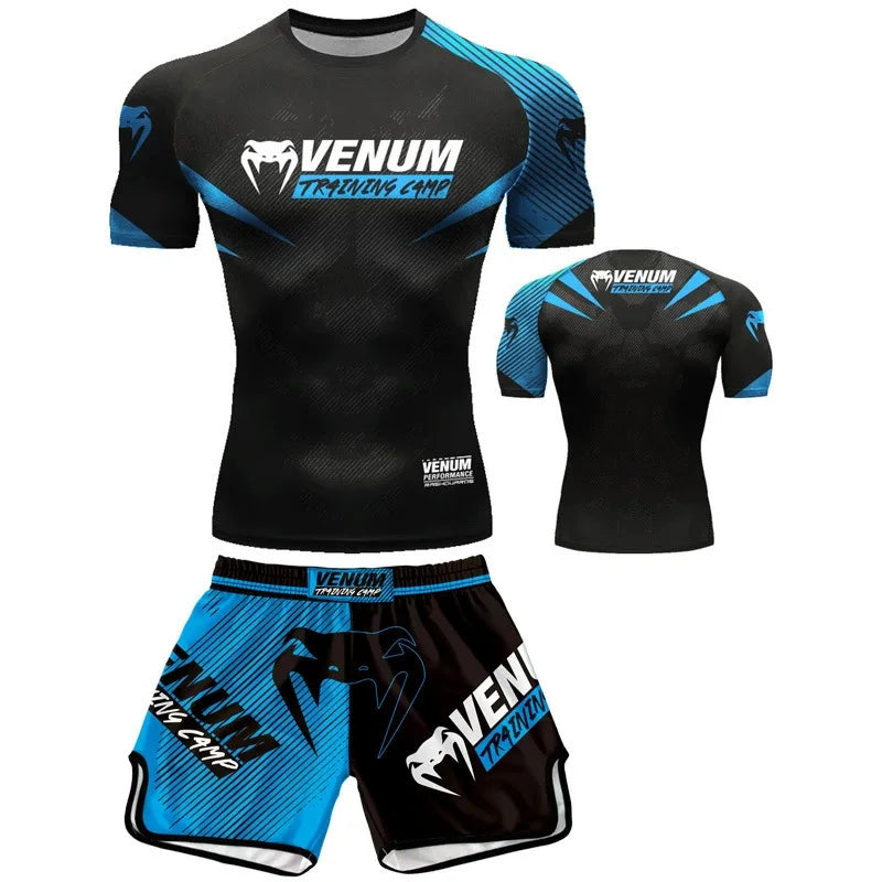 Muay Thai Training T-Shirt and Shorts Set — product image 10