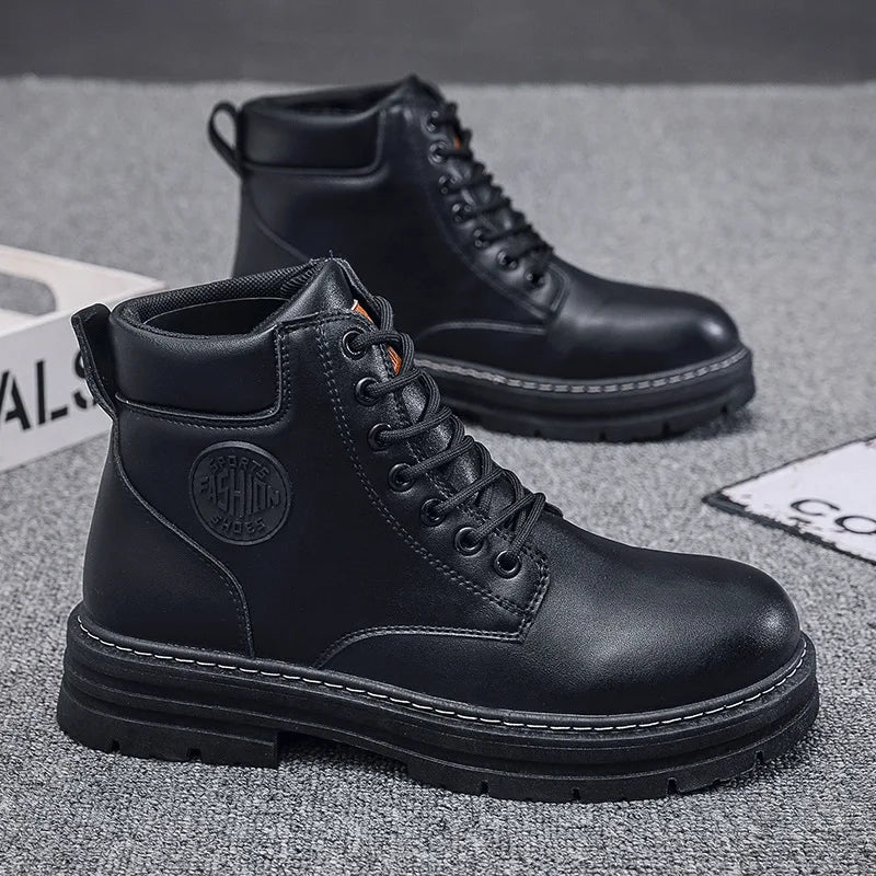 Men's High-Top Leather Boots — product image 4