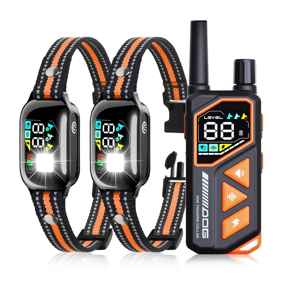 Dog Training Collar — 1000 m Range, IPX7 Waterproof, 1 or 2 Dogs — product image 8