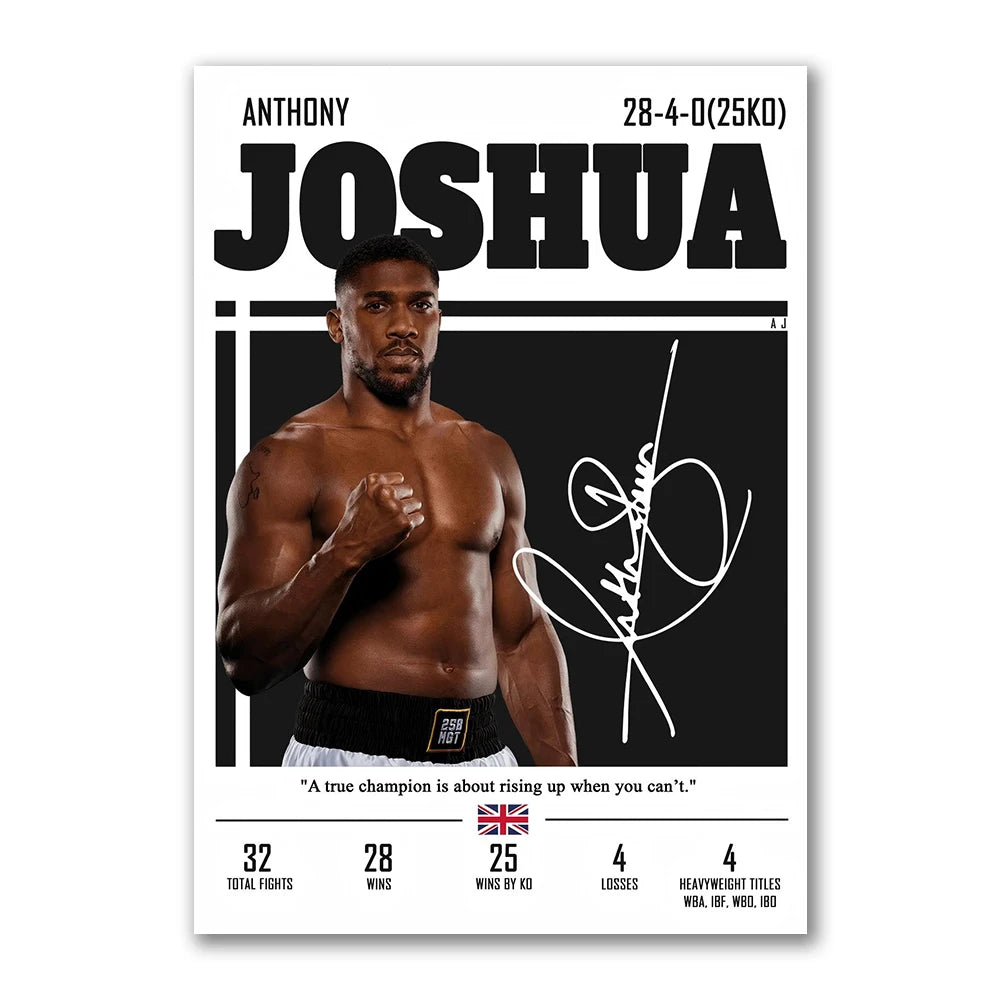 Boxing Legends Canvas Wall Art — Black & White Prints — product image 7