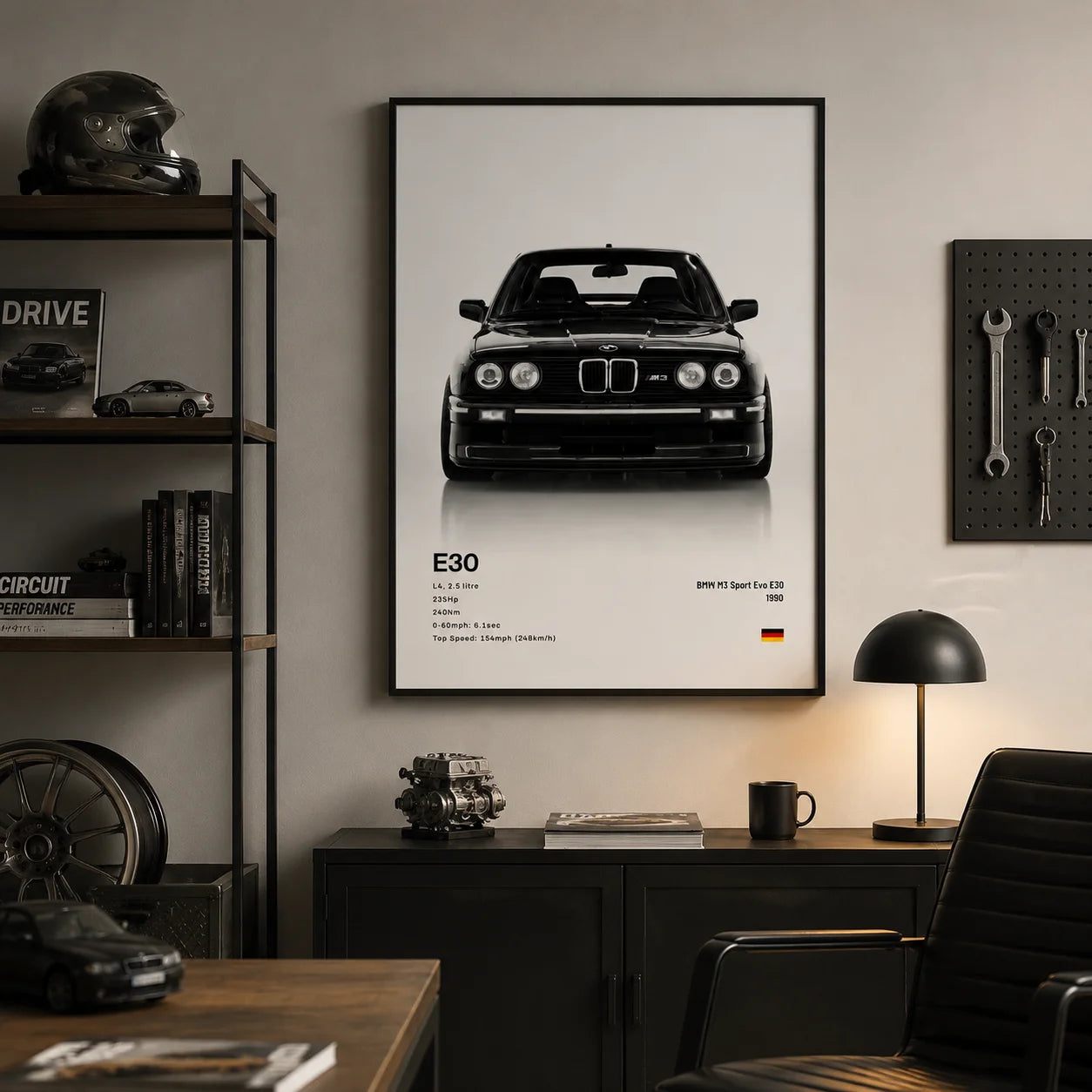 Supercar Canvas Wall Art Poster — Unframed, Choice of Designs — product image 3