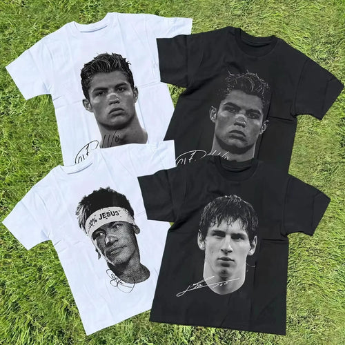 Football Superstars Portrait T-Shirt
