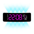 LED Digital Wall Clock — Date, Two Alarms, Ambient Light — product image 8
