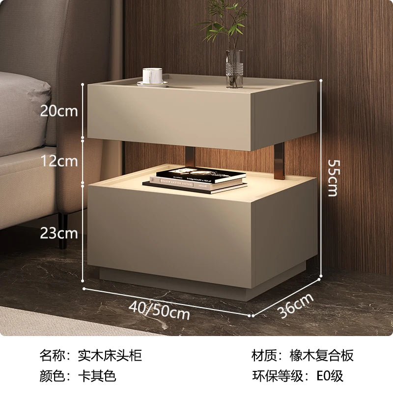 European Bedside Table Classic Storage Luxury Trendy Night Table Modern Premium Comodini Camera Letto — product image 8