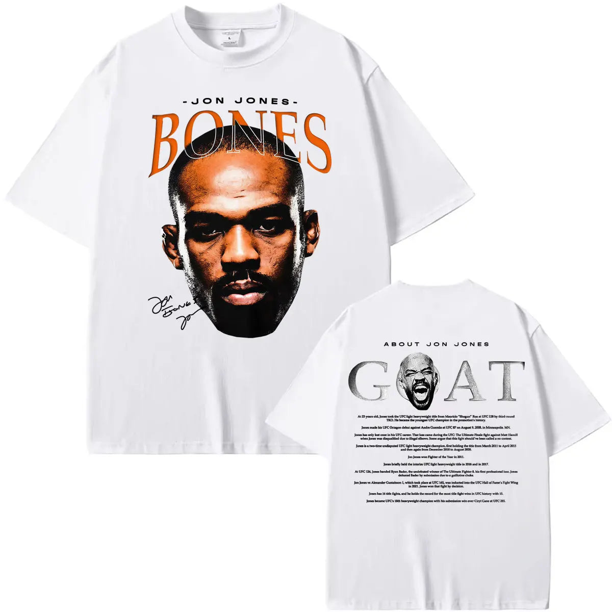 Jon Jones Vintage Wash T-Shirt — product image 4