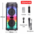 Portable Bluetooth Speaker — LED Lights, Wireless Boombox — product image 7