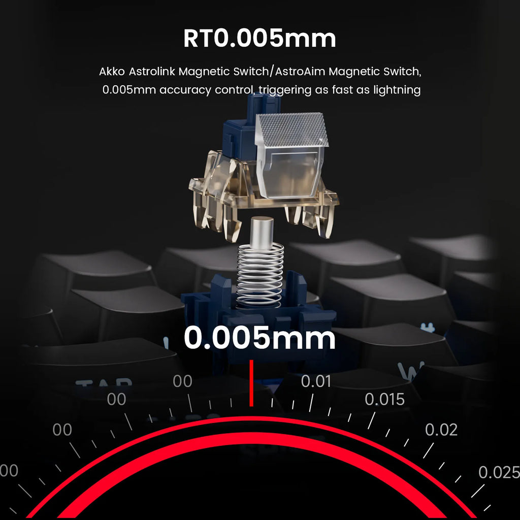 AKKO TAC75 HE Magnetic Switch Keyboard — 75%, 8K RGB, Wired — product image 2