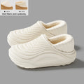 Warm Plush Waterproof EVA Indoor Slippers For Women Winter Soft Thick Bottom Non Slip Home Slippers — product image 7