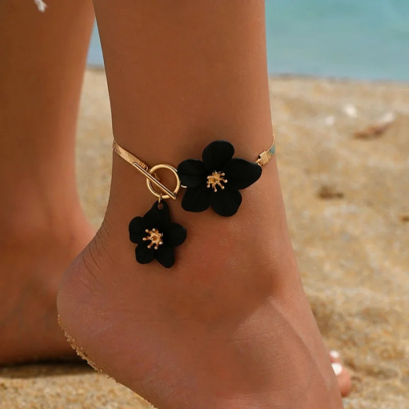 Flower Pendant Anklet — product image 10
