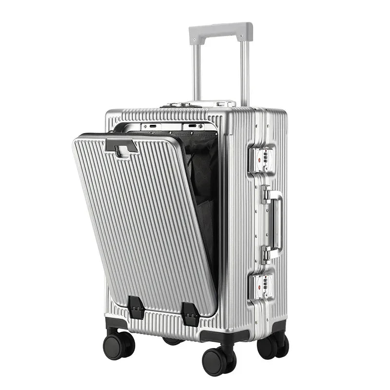Aluminium Frame Trolley Suitcase — USB Port, 20" & 24" — product image 10