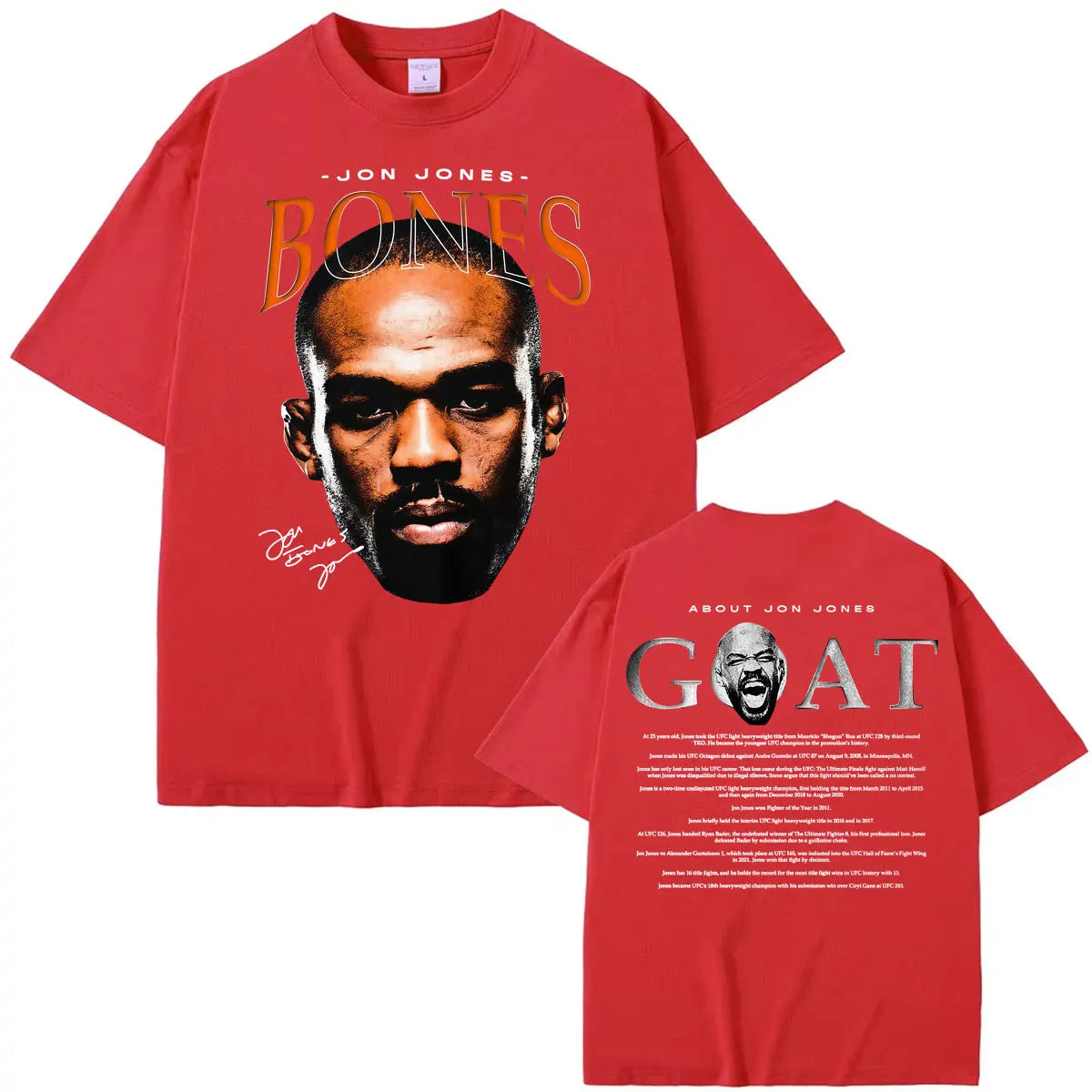 Jon Jones Vintage Wash T-Shirt — product image 7