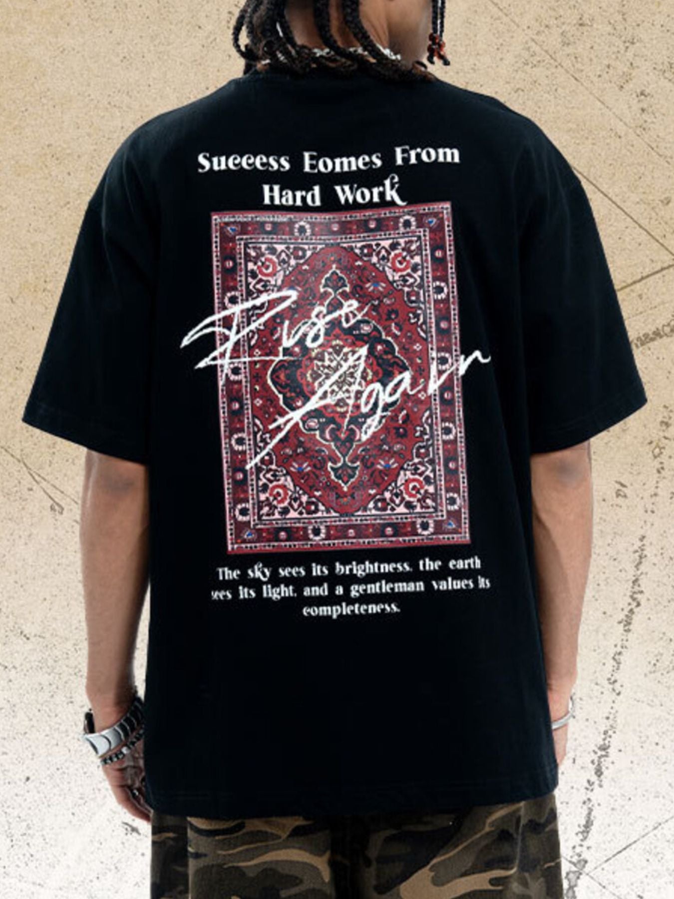 Men's graphic oversized t-shirt
