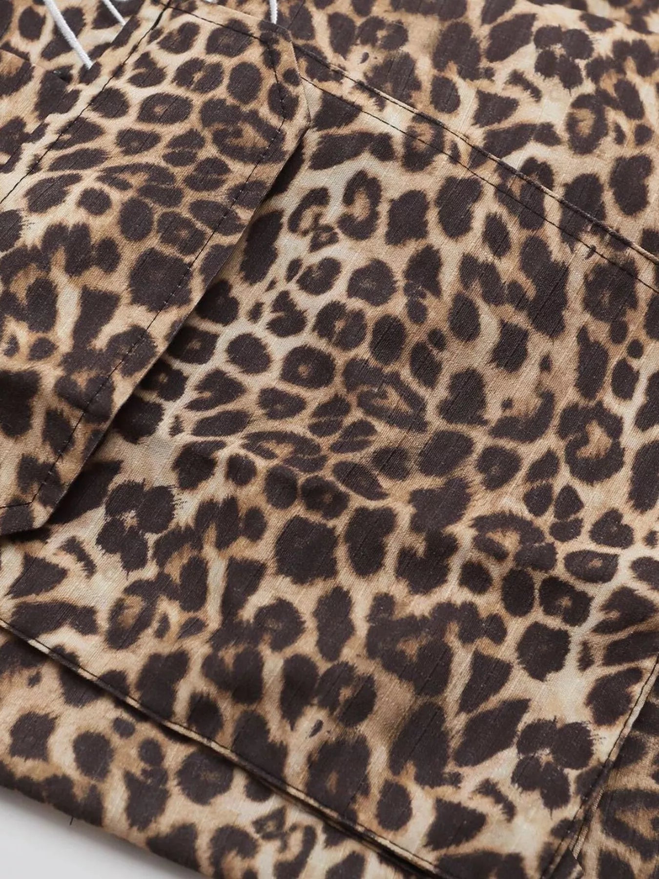 Men's Leopard Print Cargo Capris — product image 3