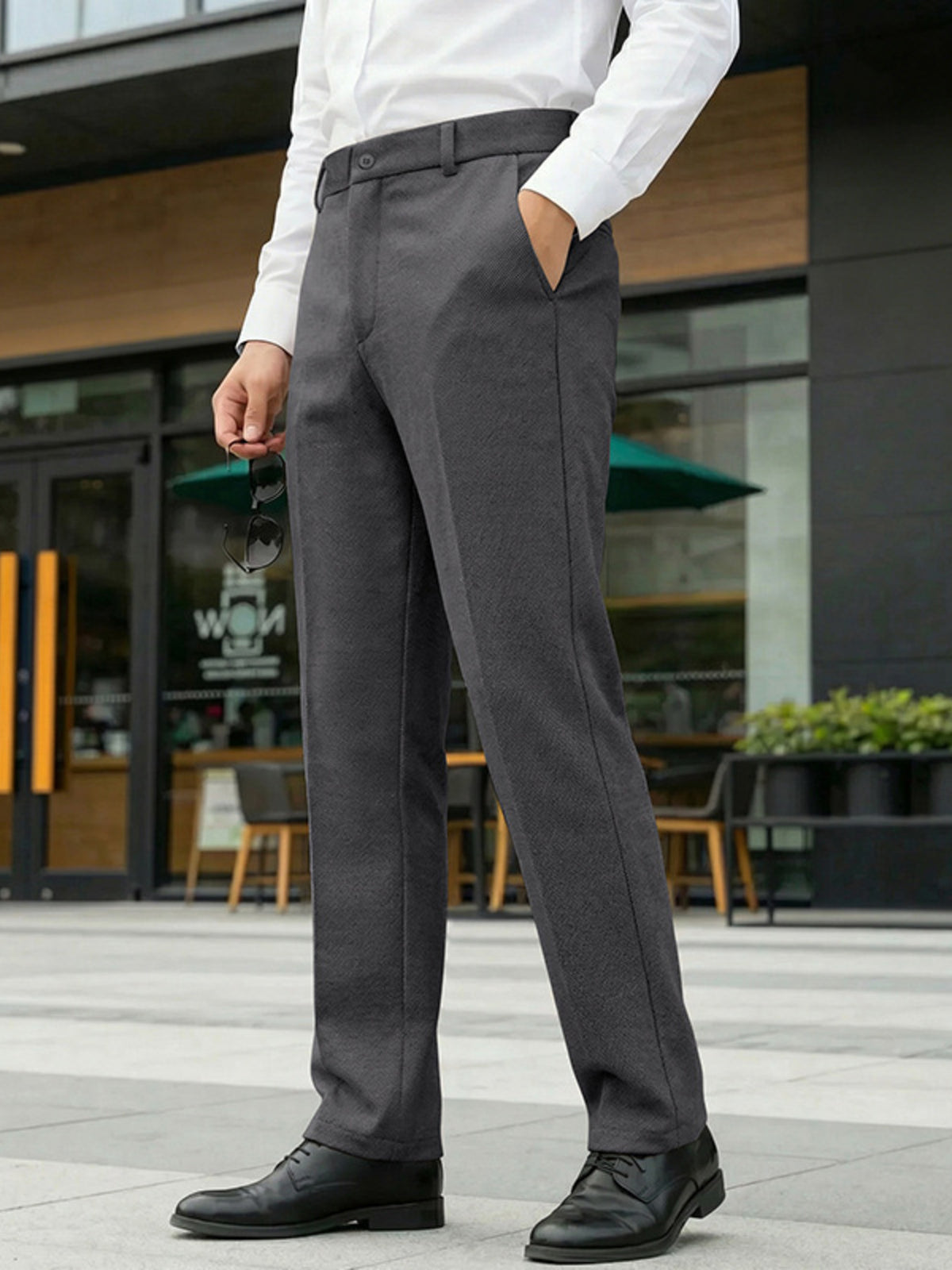 Men's classic fit dress pants