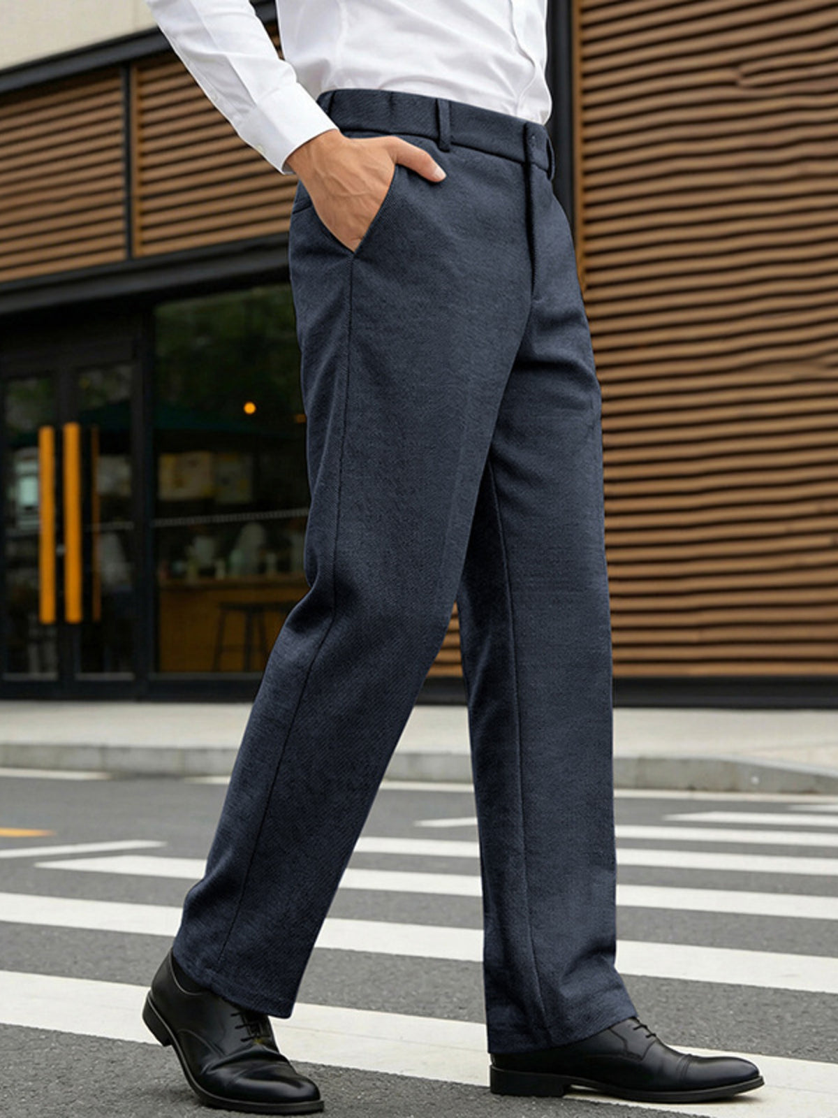 Men's Classic Fit Dress Pants — Plus Size — product image 11